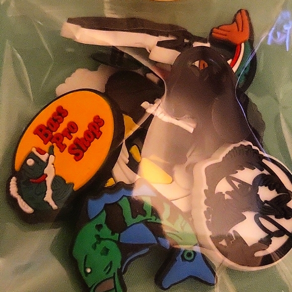 Bass Shoe Charms Set of 9 - Picture 4 of 4